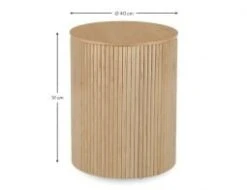 LEVEL Ridge Side Table - Natural -Level Furniture Outlet Store Ridge Side 1 621b169e fd72 4941 840b 7e90a8ae133d
