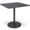 LEVEL Roku Cafe Table - Outdoor - Charcoal - 65 X 65cm Table Top