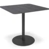 LEVEL Roku Cafe Table - Outdoor - Charcoal - 75 X 75cm Table Top