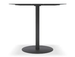 LEVEL Roku Cafe Table - Outdoor - Charcoal - 65 X 65cm Table Top -Level Furniture Outlet Store Roku BarTable Charcoal SIDE