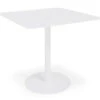 LEVEL Roku Cafe Table - Outdoor - White - 65 X 65cm Table Top
