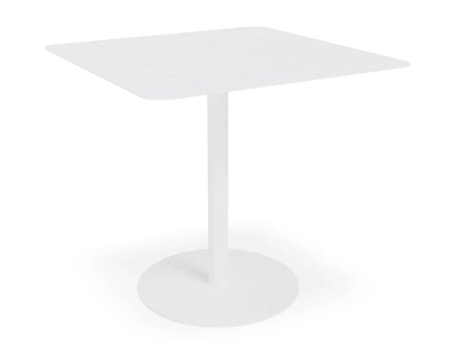 LEVEL Roku Cafe Table - Outdoor - White - 65 X 65cm Table Top 1 LEVEL Roku Cafe Table - Outdoor - White - 65 X 65cm Table Top