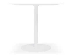 LEVEL Roku Cafe Table - Outdoor - White - 75 X 75cm Table Top -Level Furniture Outlet Store Roku BarTable White SIDE a0011f8d 8840 4e9f 8c4e 487862b95f5d