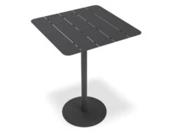LEVEL Roku High Bar Table - Outdoor - Charcoal - 65 X 65cm Table Top -Level Furniture Outlet Store Roku HighTable Charcoal HIGH