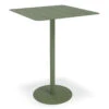 LEVEL Roku High Bar Table - Outdoor - Eucalyptus Green - 65 X 65cm Table Top