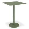 LEVEL Roku High Bar Table - Outdoor - Eucalyptus Green - 75 X 75cm Table Top