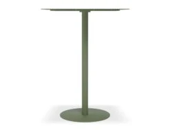 LEVEL Roku High Bar Table - Outdoor - Eucalyptus Green - 75 X 75cm Table Top -Level Furniture Outlet Store Roku HighTable Green SIDE 00a2cba7 c6cb 4db8 bdd0 51fb1f54b81e