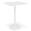 LEVEL Roku High Bar Table - Outdoor - White - 65 X 65cm Table Top