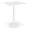 LEVEL Roku High Bar Table - Outdoor - White - 75 X 75cm Table Top
