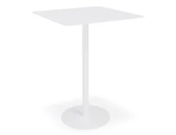 LEVEL Roku High Bar Table - Outdoor - White - 75 X 75cm Table Top