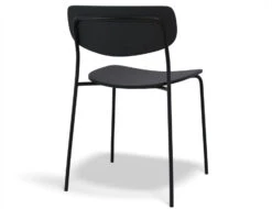 LEVEL Rylie Chair - Black Stained Ash Seat And Backrest -Level Furniture Outlet Store Rylie chair black black back