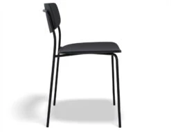 LEVEL Rylie Chair - Black Stained Ash Seat And Backrest -Level Furniture Outlet Store Rylie chair black black side