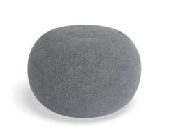 LEVEL Ronde Pouf In Elephant Boucle - Small