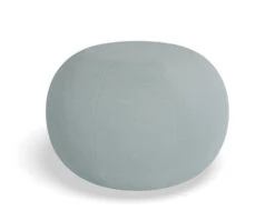 LEVEL Ronde Pouf In Sky Blue - Small
