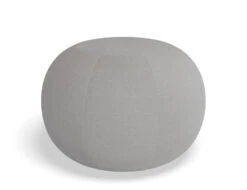LEVEL Ronde Pouf In Cloud Grey - Small