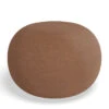 LEVEL Ronde Pouf In Terracotta Rust - Small