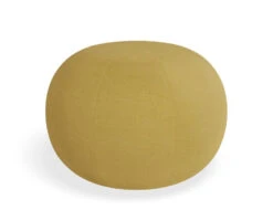 LEVEL Ronde Pouf In Tuscan Yellow - Small