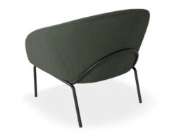 LEVEL Solace Lounge Chair - Kelp Green - Matt Black Legs -Level Furniture Outlet Store Solace Green Black BACK2