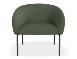 LEVEL Solace Lounge Chair - Kelp Green - Brushed Matt Bronze Legs -Level Furniture Outlet Store Solace Green Black FRONT2 7f04a141 5a77 47ce 8e36 ed95cb61c0a3