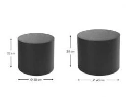LEVEL Stump Table Set - Black -Level Furniture Outlet Store Stump Collection Black 2 d7f21090 52d1 4346 b7ca 1925bcd9f27c
