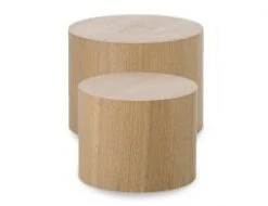 LEVEL Stump Table Set - Natural -Level Furniture Outlet Store Stump Natural Ash 3 4df4b420 e22b 4687 b25a 41968e05ca73