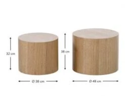 LEVEL Stump Table Set - Natural -Level Furniture Outlet Store Stump Natural Ash 6 a5f0c3e3 5317 45af bd4b c6c97c70ec75