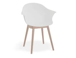 LEVEL Pebble Armchair White With Shell Seat - Swivel Base 11 LEVEL Pebble Armchair White With Shell Seat - Swivel Base -Level Furniture Outlet Store WhiteSeat WoodBase MAIN 997730f4 b838 4d73 b433 cdbe28fe9ded