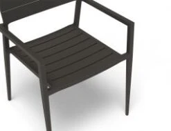 LEVEL Halki Chair - Outdoor - Charcoal -Level Furniture Outlet Store aluminium outdoor chair powdercoat 275994ca 93cc 47b6 869e bd27255fedfd