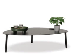 LEVEL Cetara Coffee Table - Black - Large -Level Furniture Outlet Store aluminum coffee table black