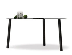 LEVEL Cetara Coffee Table - Black - Medium -Level Furniture Outlet Store aluminum coffeetable