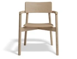 LEVEL Andi Armchair - Natural Ash -Level Furniture Outlet Store andi armchair ash front