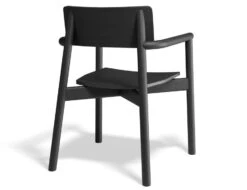 LEVEL Andi Armchair - Black Ash -Level Furniture Outlet Store andi armchair black back