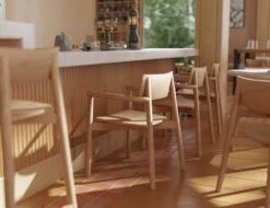 LEVEL Andi Armchair - Natural Ash -Level Furniture Outlet Store andi armchair oak lifestyle1