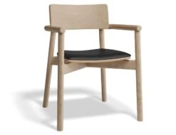 LEVEL Andi Armchair - Natural - With Pad - With Vintage Green Vegan Leather Cushion -Level Furniture Outlet Store andi armchair pad ash blackpu 7f81a532 1fa2 46a3 9fa0 c8eb9cf76780