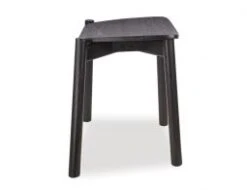 LEVEL Andi Low Stool - Black Ash With Pad 45cm -Level Furniture Outlet Store andi low stool black modern 97cf7b00 4985 4439 9218 e9cba554e59e