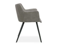 LEVEL Andorra Armchair Vintage Grey Seat 17 LEVEL Andorra Armchair Vintage Grey Seat -Level Furniture Outlet Store andorra armchair grey leather 3 new