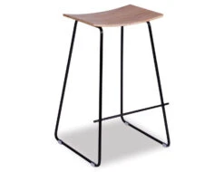 LEVEL Hudson Stool - Black - Natural