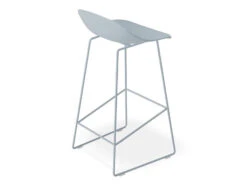 LEVEL Pop Stool - Powder Blue Frame And Shell Seat -Level Furniture Outlet Store baby blue stool kitchen new c1ec87e9 93a8 4ee4 b1b8 993417b06d98