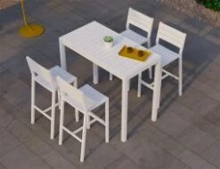 LEVEL Halki Stool With Backrest - White -Level Furniture Outlet Store backrest stools modern white halki 125 table 21977c29 bb11 4283 bf75 8311f88682b3
