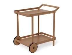 LEVEL Imola Outdoor Bar Cart - Terracotta -Level Furniture Outlet Store bar cart