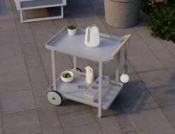 LEVEL Imola Outdoor Bar Cart - Matt Silver Grey 37 LEVEL Imola Outdoor Bar Cart - Matt Silver Grey -Level Furniture Outlet Store bar cart lifestylesilvergrey 2a7e0e52 bd6b 4095 9f7e 605fcf2ce805