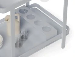 LEVEL Imola Outdoor Bar Cart - Matt Silver Grey 22 LEVEL Imola Outdoor Bar Cart - Matt Silver Grey -Level Furniture Outlet Store bar cart trolley grey silver 49759c0f eec6 45a1 9a92 04f9d2094a66