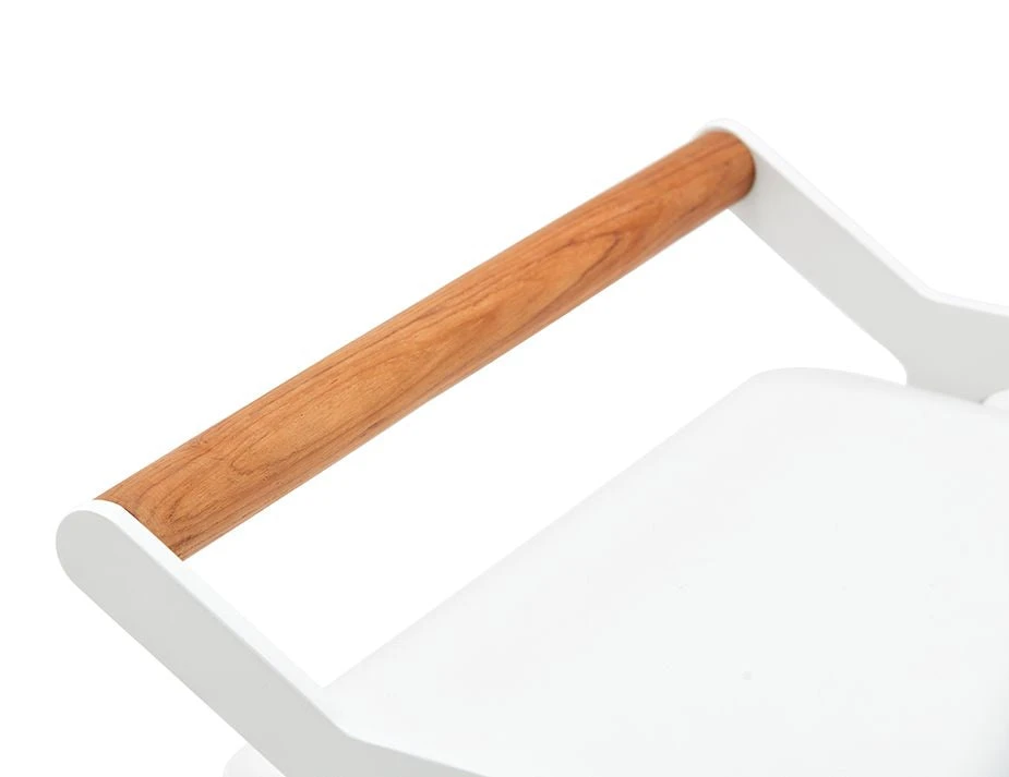 LEVEL Imola Outdoor Bar Cart - White 10 LEVEL Imola Outdoor Bar Cart - White - Image 10