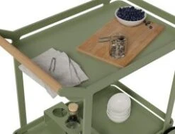 LEVEL Imola Outdoor Bar Cart - Eucalyptus Green -Level Furniture Outlet Store bartrolley outdoorbarcart c53bfcf3 8359 489a 8b63 93074373dd5d