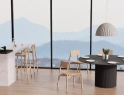 LEVEL Andi Chair - Natural Ash -Level Furniture Outlet Store big shot natural