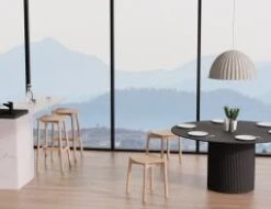 LEVEL Andi Stool - Natural - Backless -Level Furniture Outlet Store big shot natural 5613930e a278 4a0f 8843 4da4f82c92d0