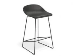 LEVEL Pop Stool Black Frame And Black Shell Seat -Level Furniture Outlet Store black 660 83a10822 62fa 421b 9aa0 bda7ff35da73