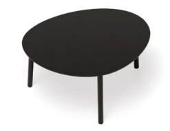 LEVEL Cetara Coffee Table - Black - Medium -Level Furniture Outlet Store black outdoor table modern