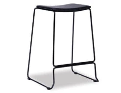 LEVEL Ardent Stool - Black - Black Pad