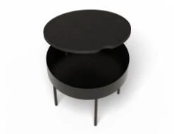 LEVEL Tao Table - Small - Black - Black 33 LEVEL Tao Table - Small - Black - Black -Level Furniture Outlet Store black stained ash wood top 28067709 b751 4793 a7ab 779e61873ba6